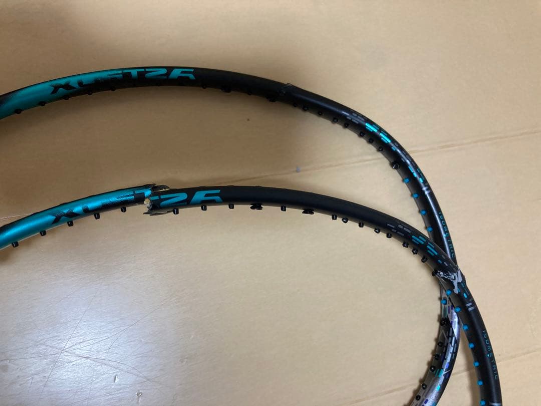 バドミントンラケット 6本セットジャンク品　アストロックス88S pro