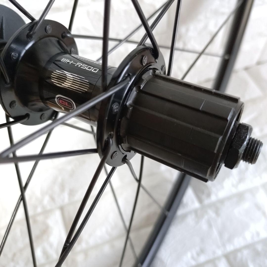 Shimano WH-R500 クリンチャー　前後完組ホイール