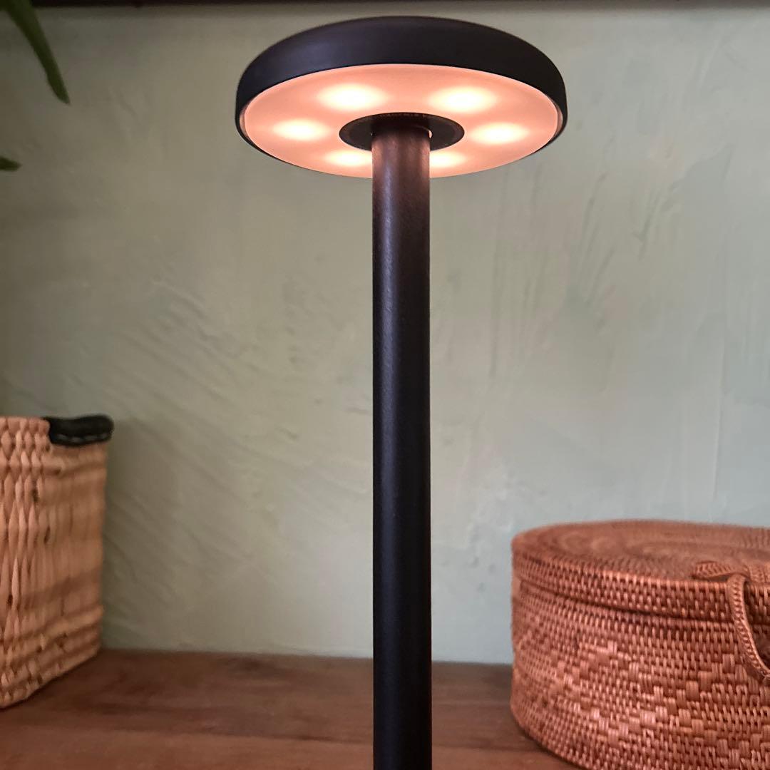 藤田金属 テーブルランプ イチ Table lamp ichi 黒