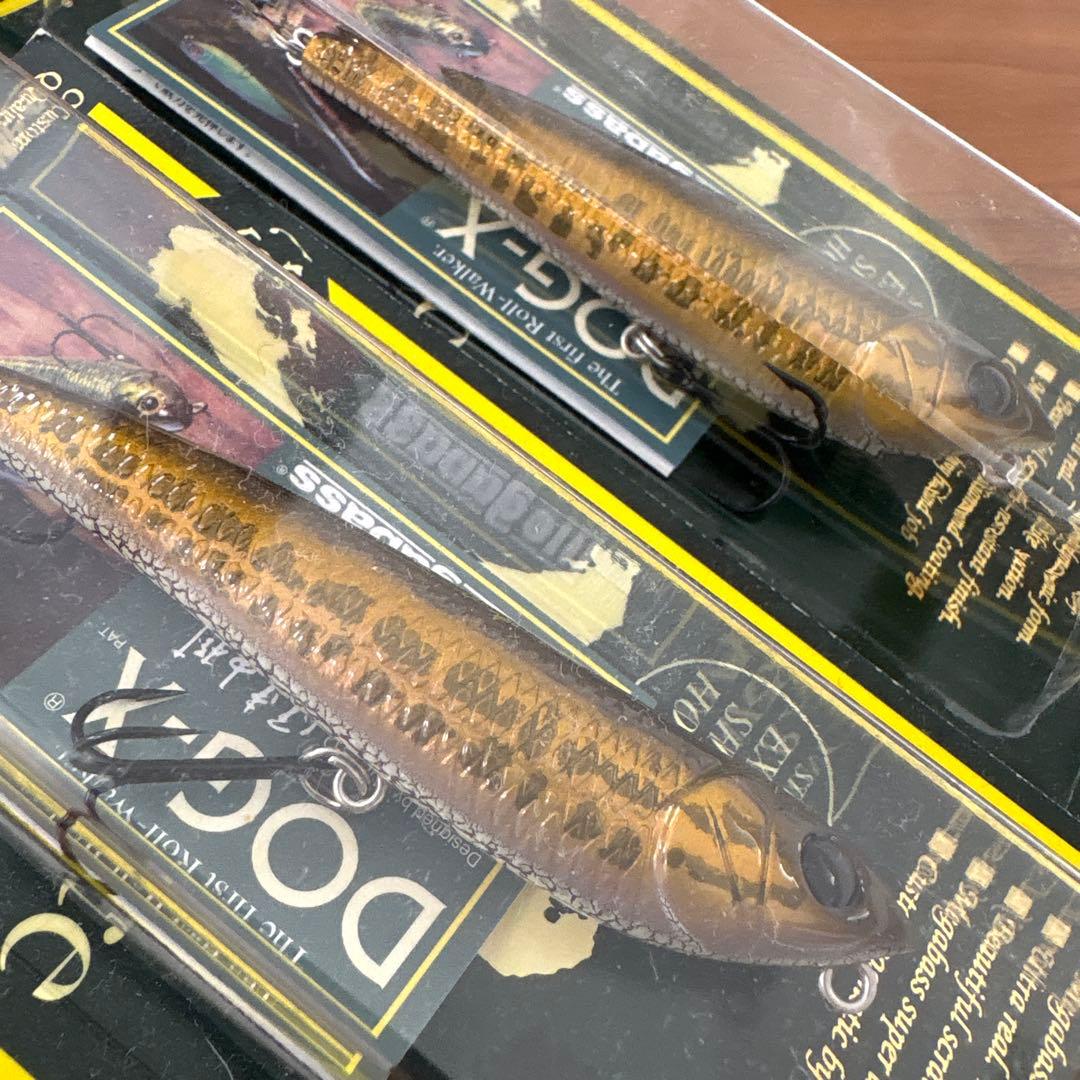 ☆新品☆廃盤☆オールド☆メガバス　ドッグX　9個セット　ビンテージ