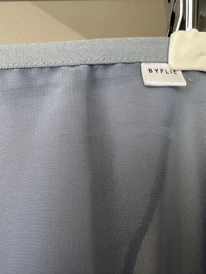 BYPLIE ストラップレスリハーサル丈スカート