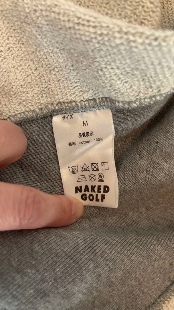 NAKED GOLF × NEW VINTAGE GOLF スウェット　Ｍサイズ