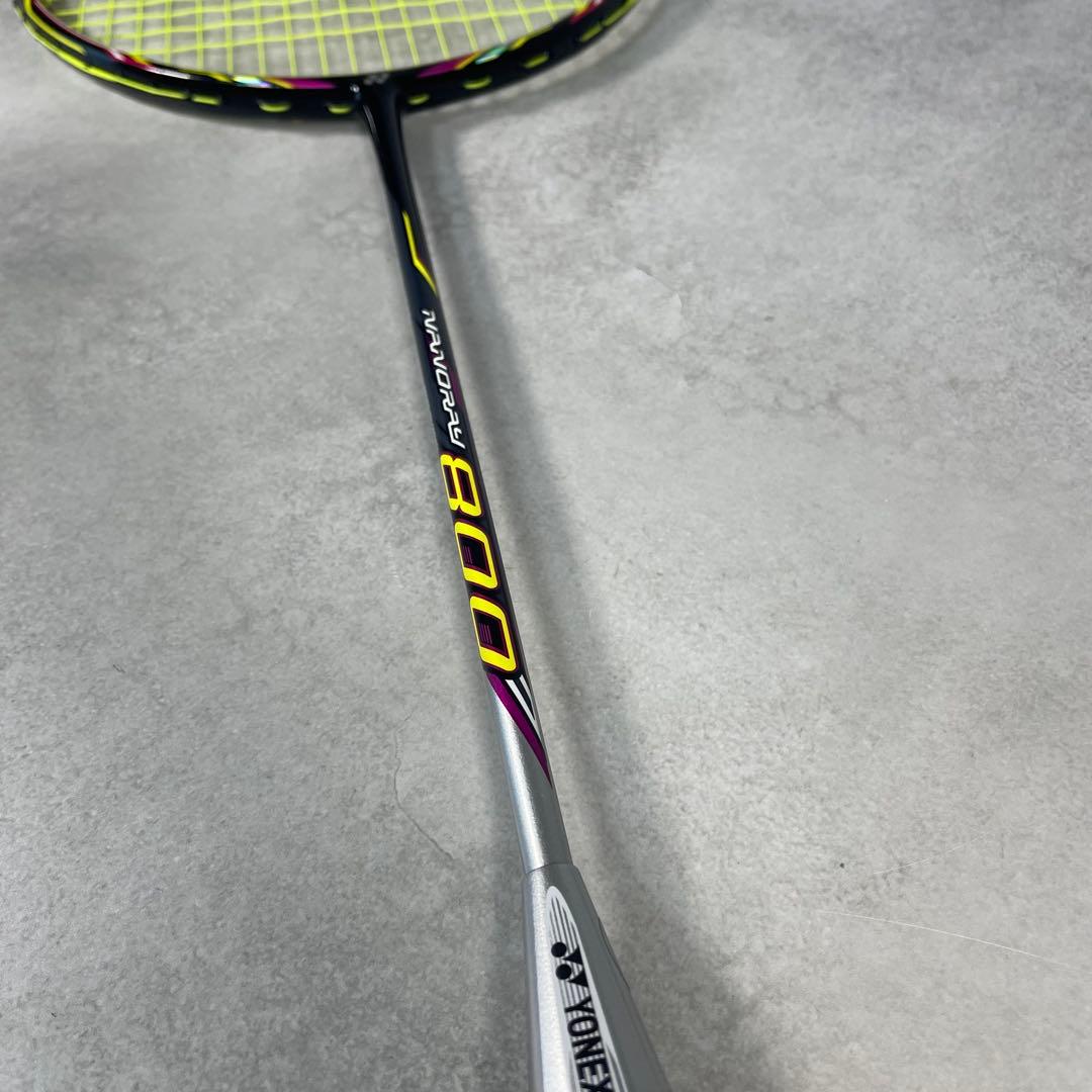✨ほぼ新品✨ YONEX NANORAY800 バドミントンラケット 3UG5