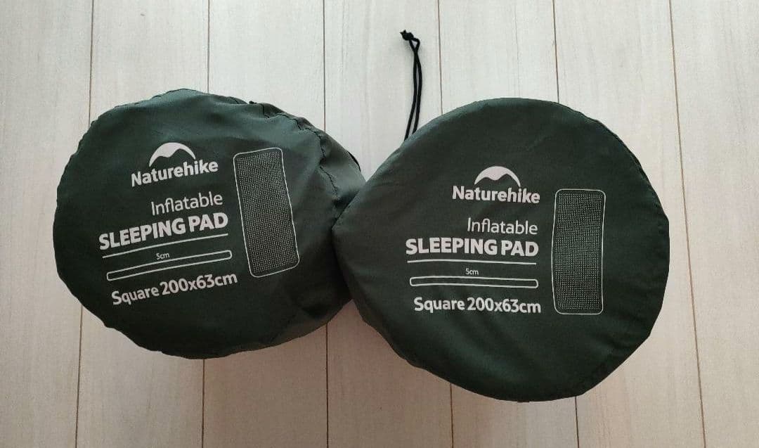 Naturehike インフレーターマット 2個セット（連結可）