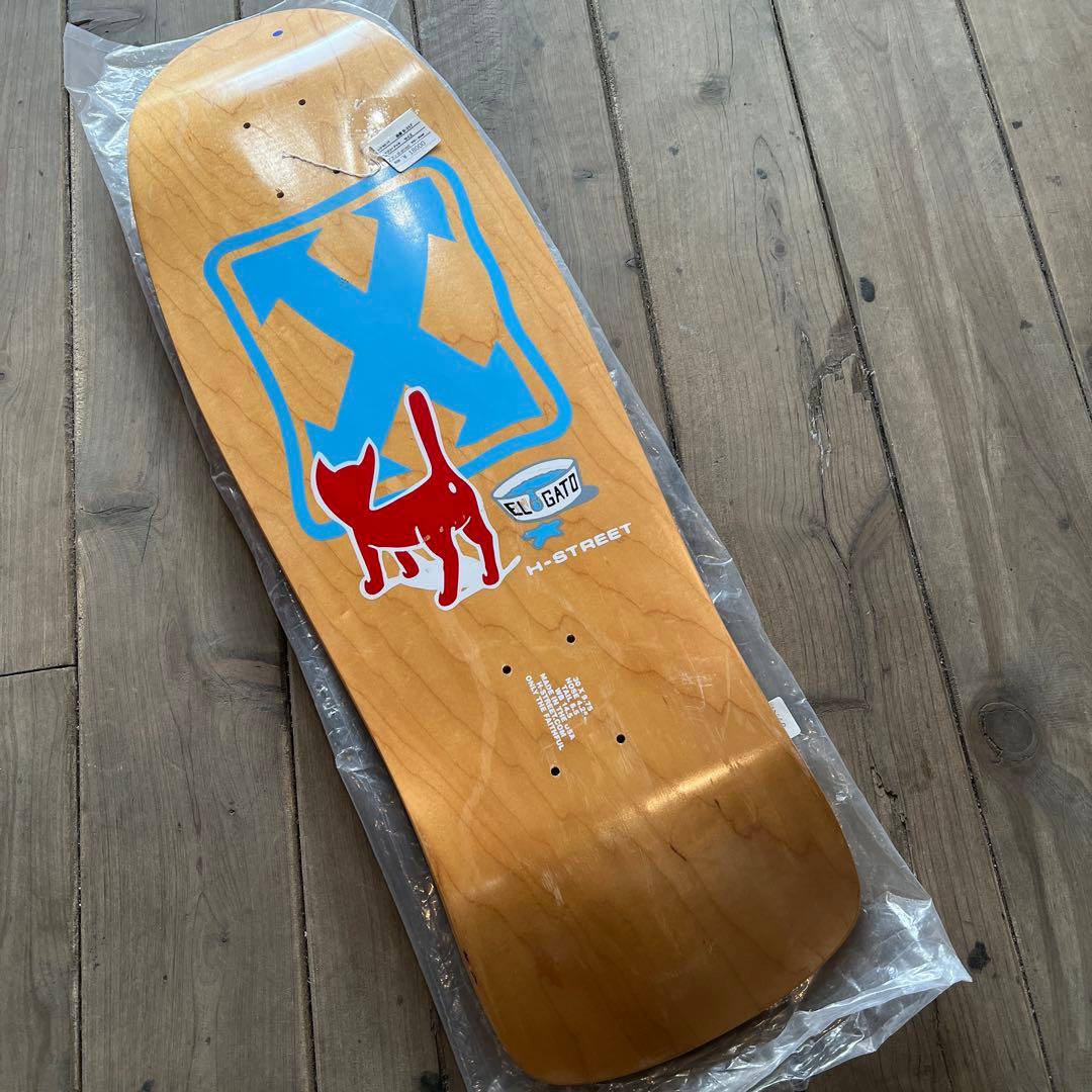 H-STREET EL GATO スケボーデッキ9.75インチ定価¥19,800