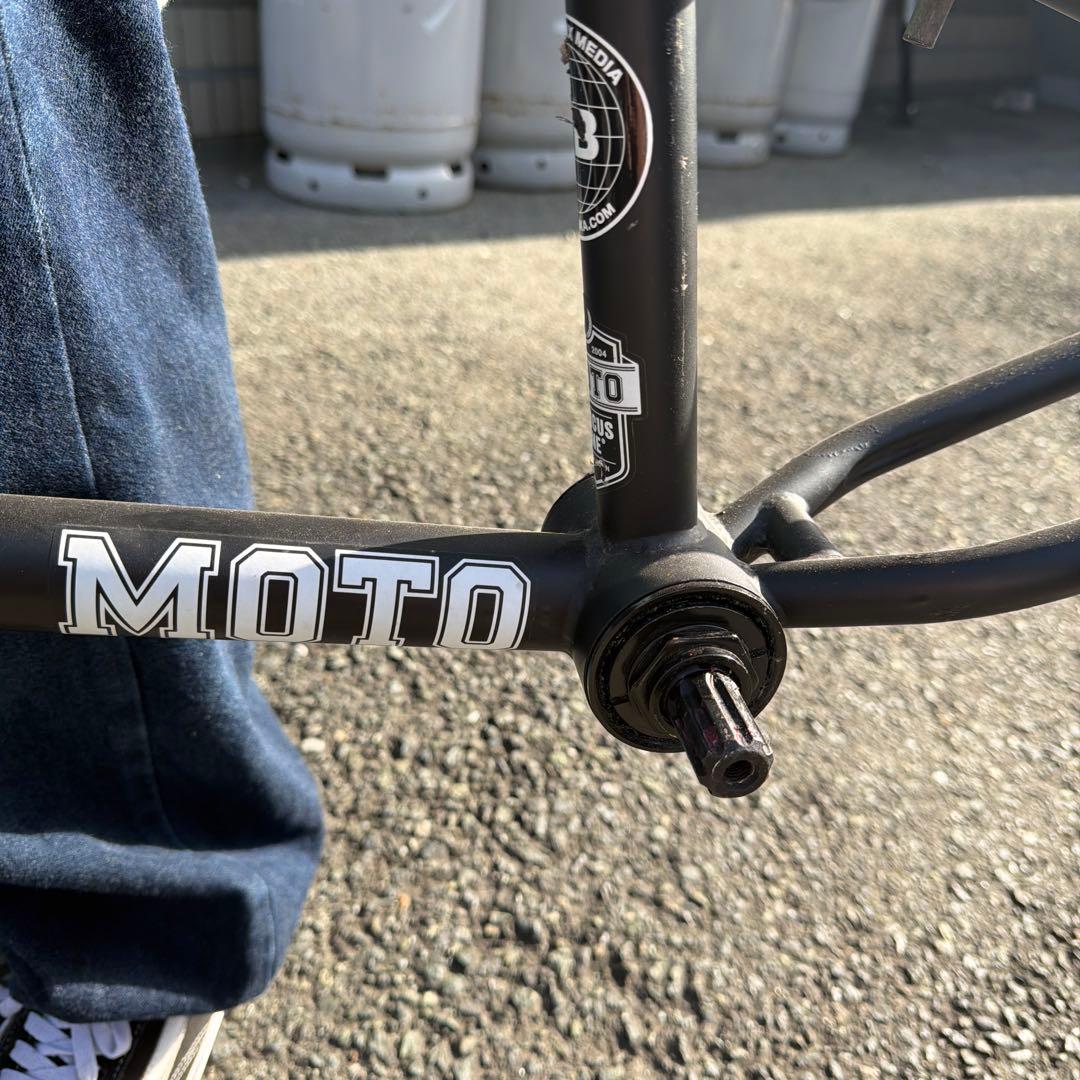 MOTO 自転車フレーム ブラック