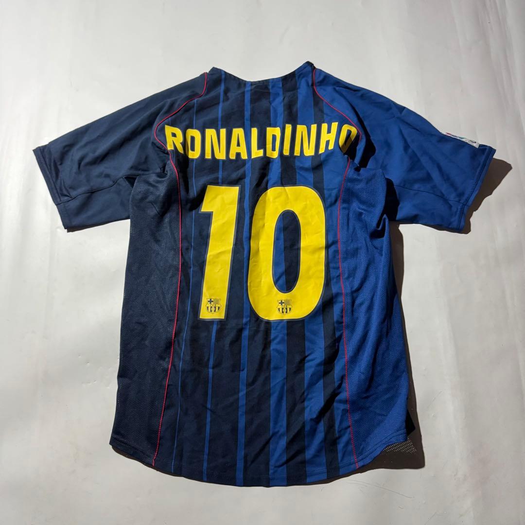 レ*ム様 04-05 NIKE FC Barcelona #10 Ronaldi