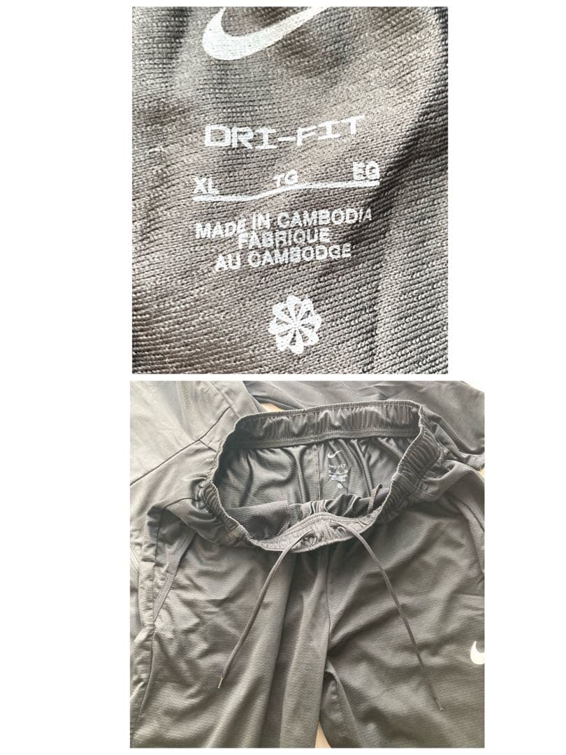 としぽんナイキ　Dry Fit セットアップ　ブラック　L・XL メンズ