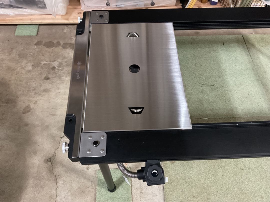 新品 フラットバーナー ＆ フラットバーナー 専用リッドトレー スノーピーク