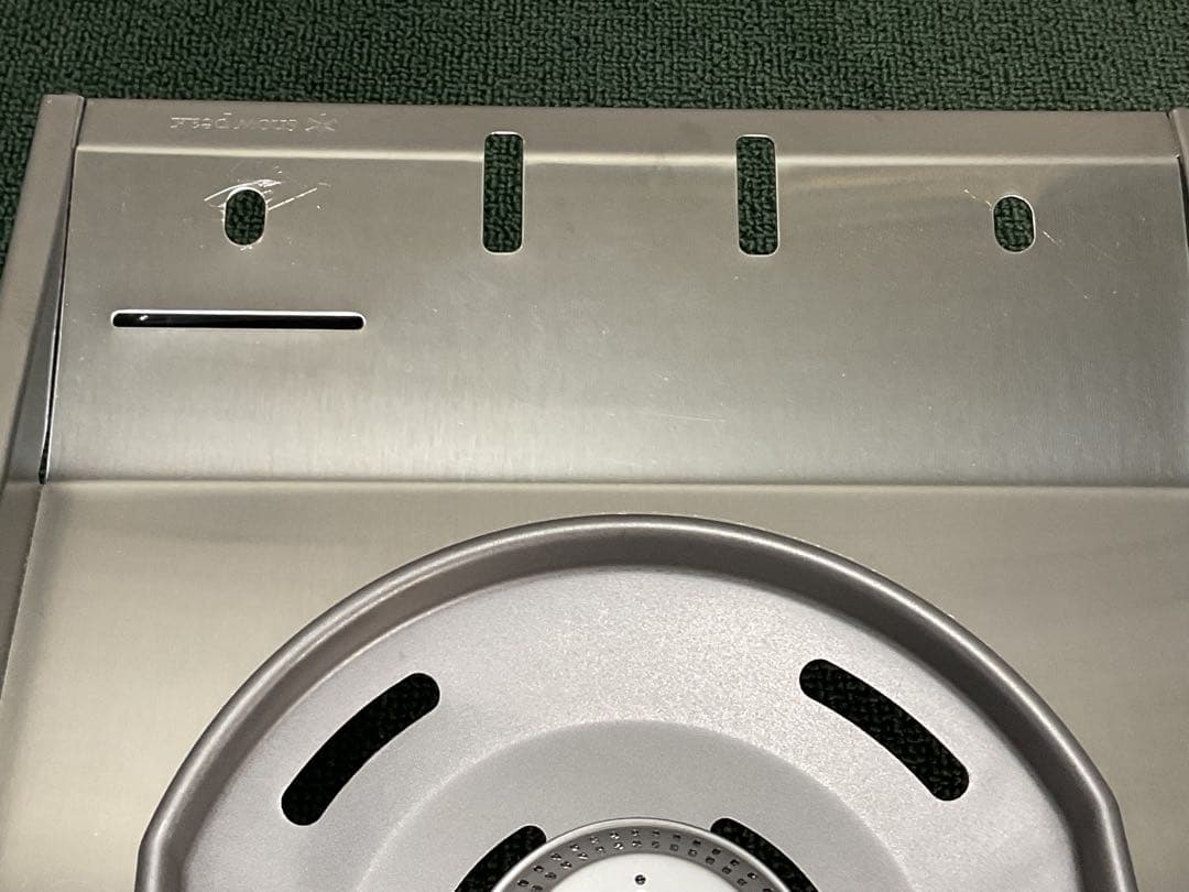 新品 フラットバーナー ＆ フラットバーナー 専用リッドトレー スノーピーク