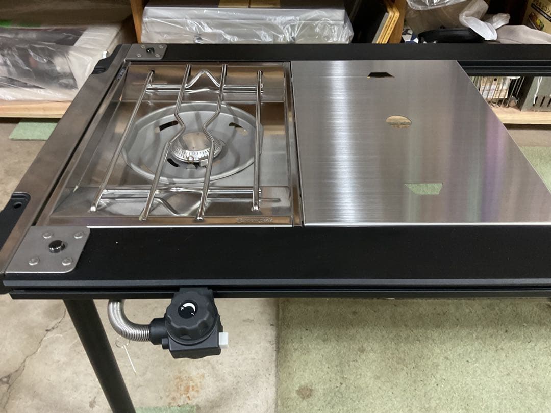 新品 フラットバーナー ＆ フラットバーナー 専用リッドトレー スノーピーク