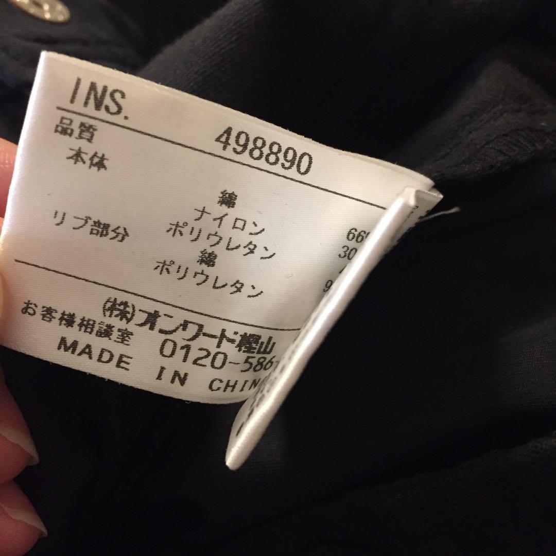 23区スポーツ ゴルフウェア 黒カーゴパンツ