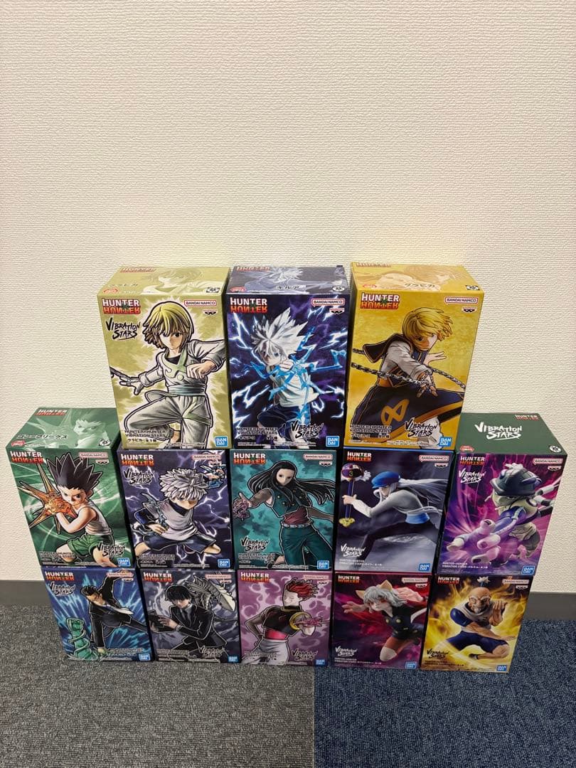 HUNTER×HUNTER VIBRATION STARSフィギュア13体セット