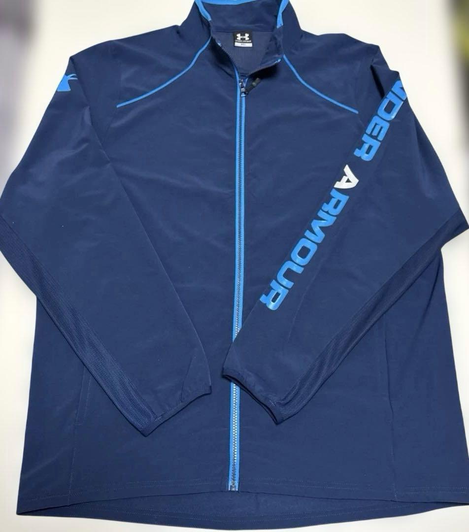 UNDER ARMOUR ジャージ上下セット ネイビーＸＸＬ