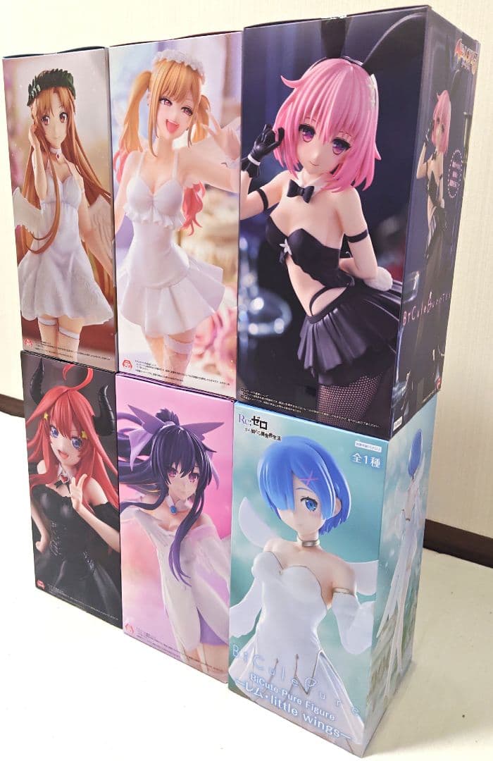 【新品】Bicute フィギュア3種6体セット