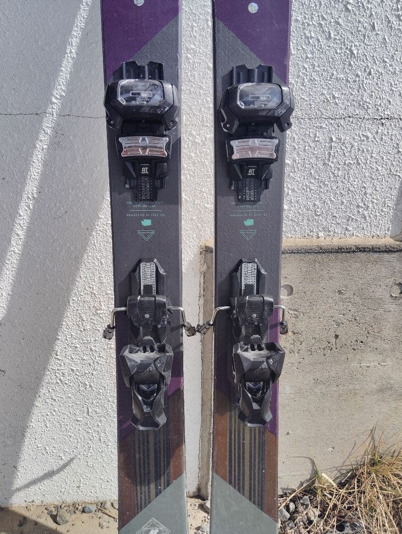 K2 Marksman 170cm 左右非対称スキー アタックデモビンディング
