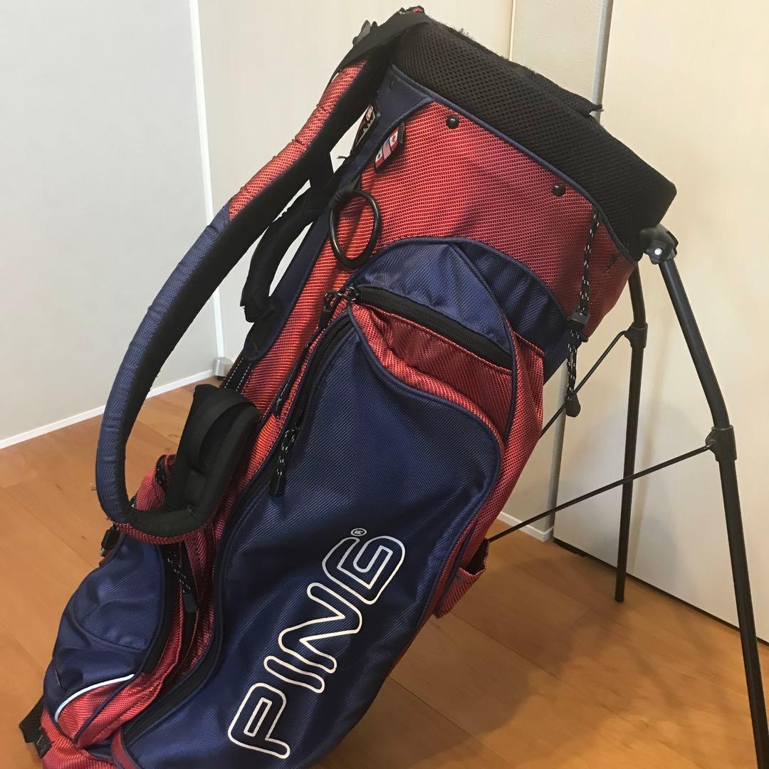 希少◆PING ピン ◆スタンド型 キャディバッグ 中古