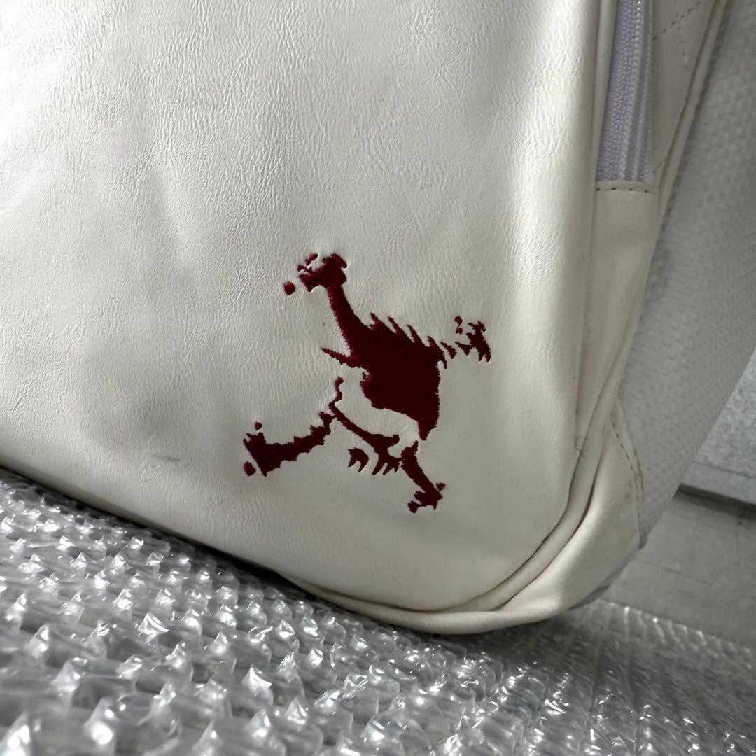 【オークリー】人気スカル刺繍ロゴ 合成皮革 ゴルフトートボストンバック 大容量‼️