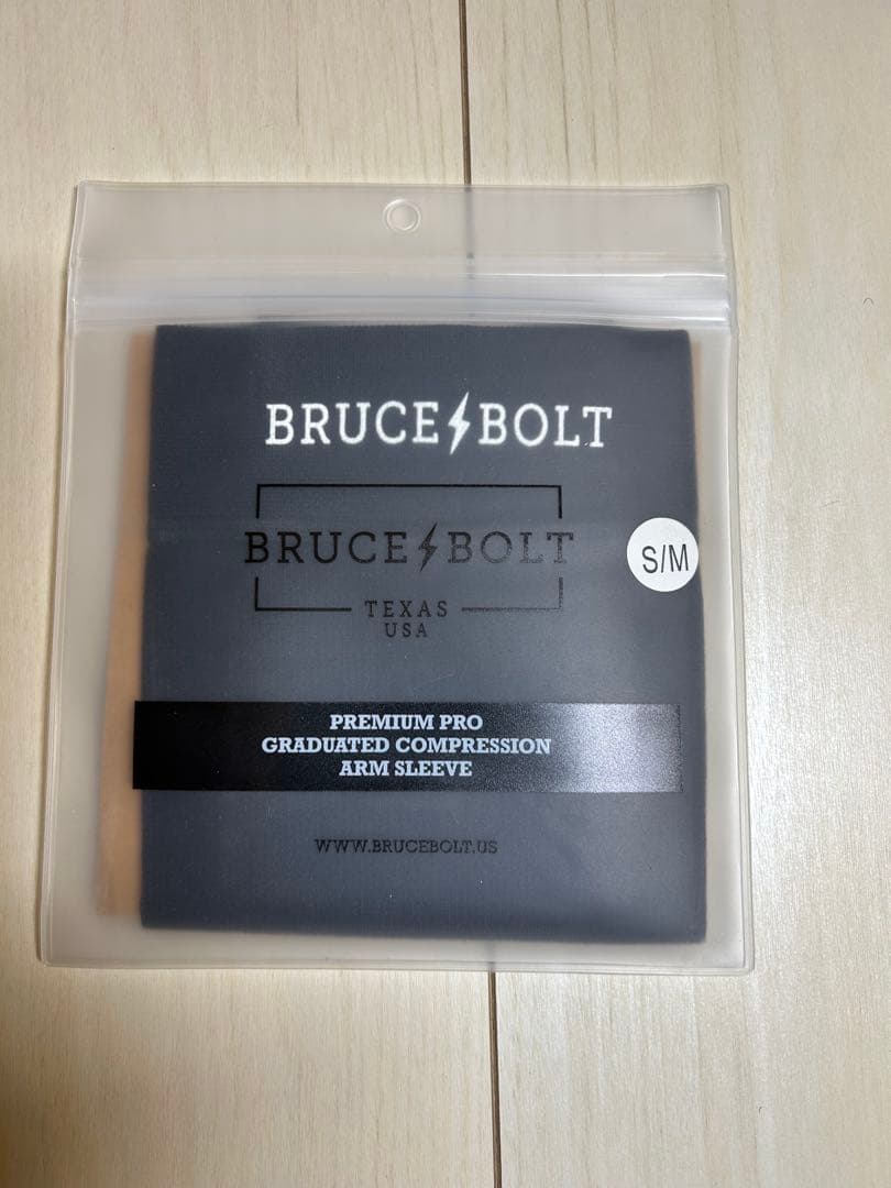 ブルースボルト アームスリーブ BRUCE BOLT Black S/M