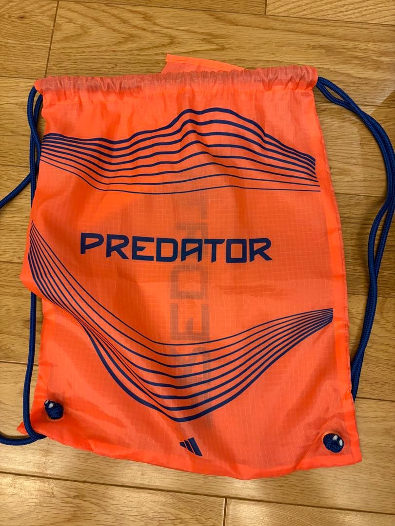 adidas Predator サッカーシューズ オレンジ/ブルー　26.5