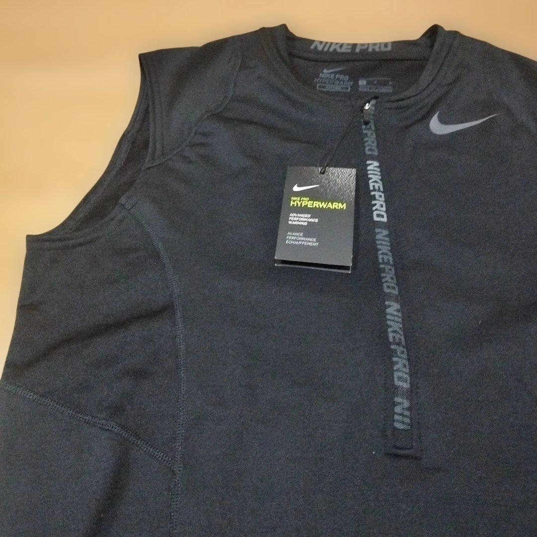 Nike Pro Hyperwarm ブラック タンクトップ US M(L)