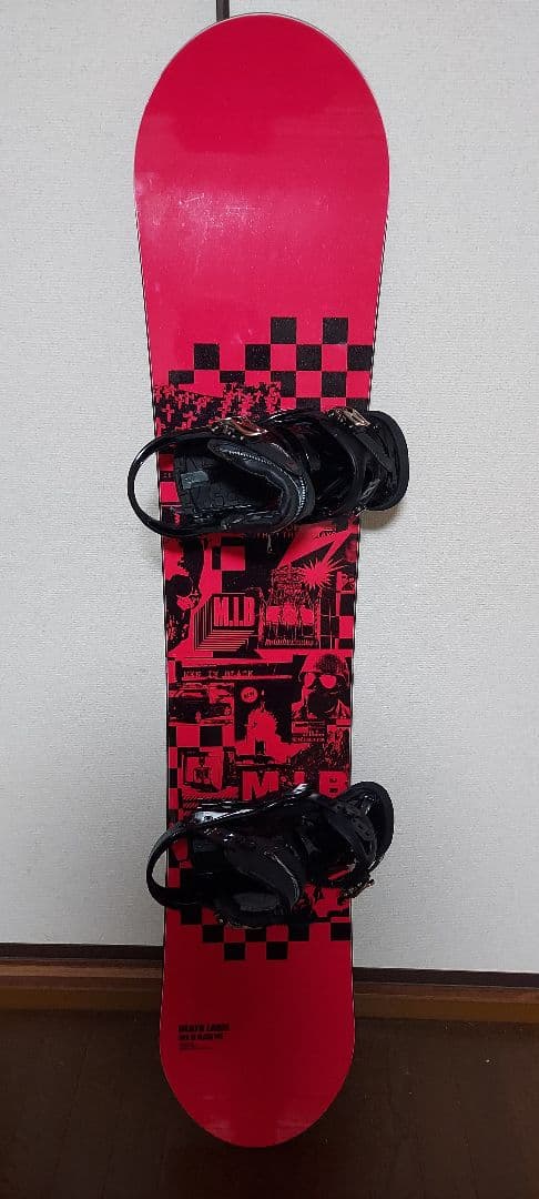 DEATH LABEL × BURTON スノボー3点セット