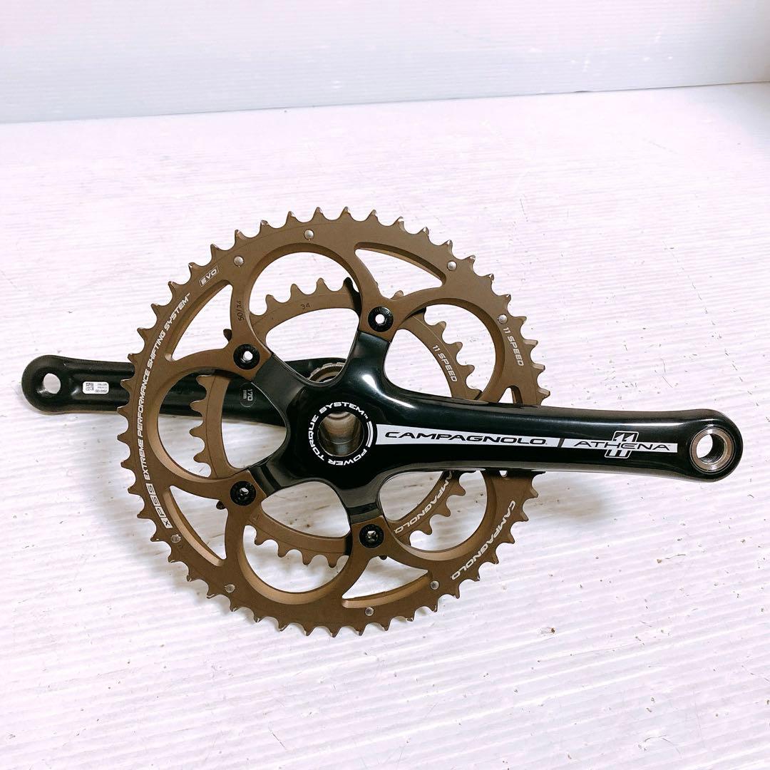 カンパニョーロ アテナ 11速 50/34t 170mmクランクセット