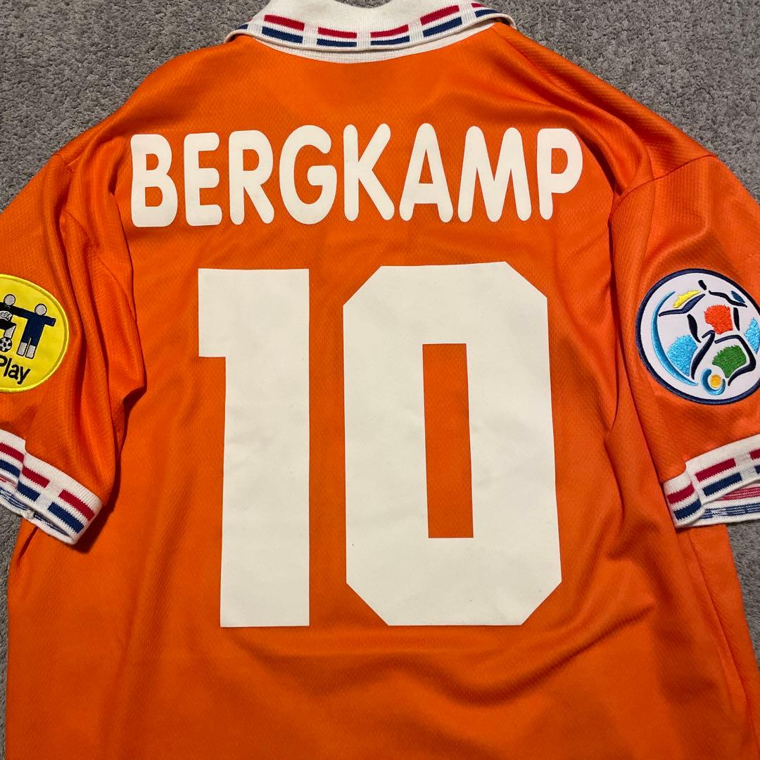 ユーロ96 オランダ代表 ベルカンプ　ヴィンテージユニフォーム