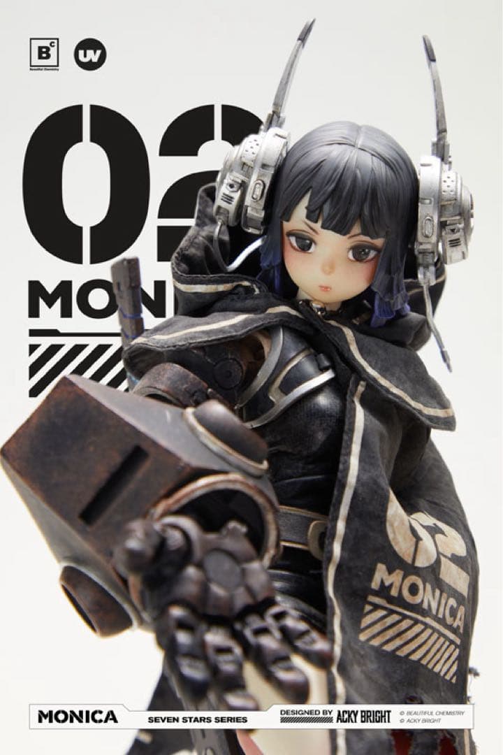 【新品未開封】Acky Bright 02 MONICA 可動フィギュア