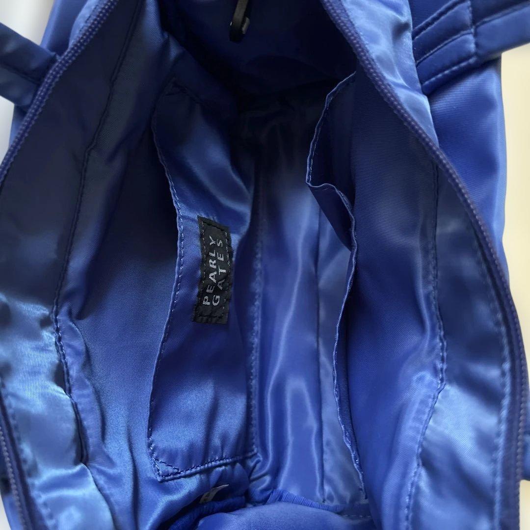 【新品未使用品】PEARLY GATESパーリーゲイツ　カートバック　ブルー