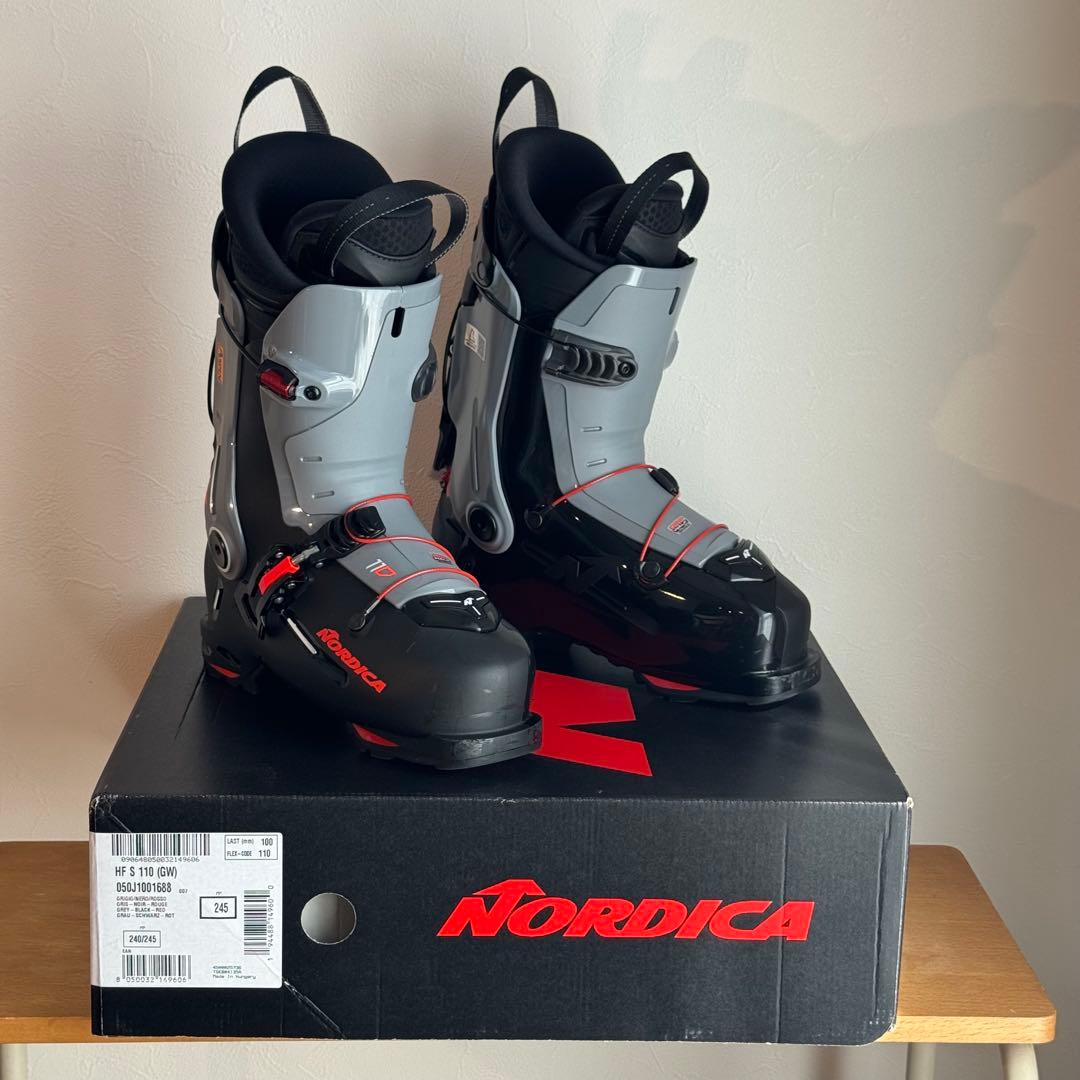 【美品】Nordica HF S 110 24.5cm 26-27 SIDAS付