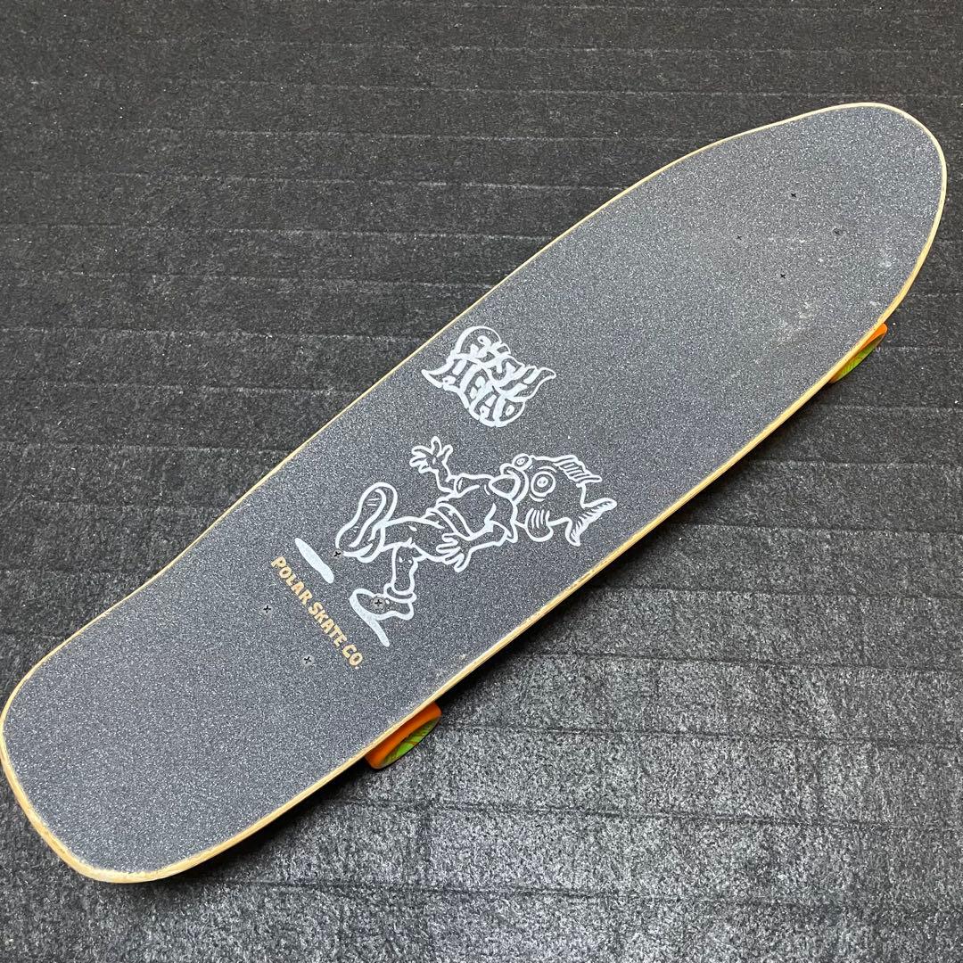 スケボー　スケートボード　POLAR ポーラー　エーストラック　クルーザー　美品