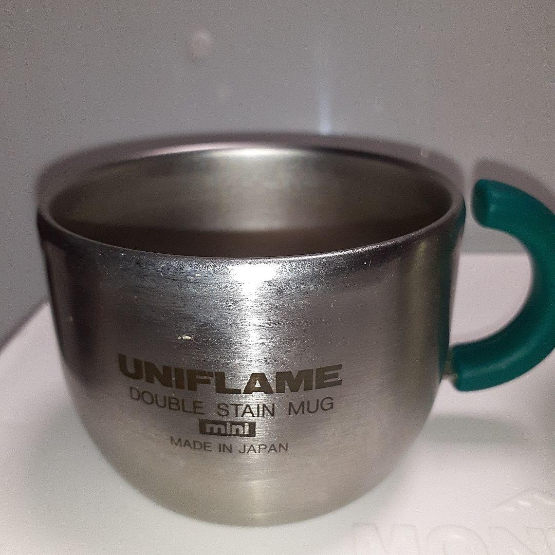 希少 UNIFLAME ダブルステンマグミニ　 グリーン、オレンジ 2個セット