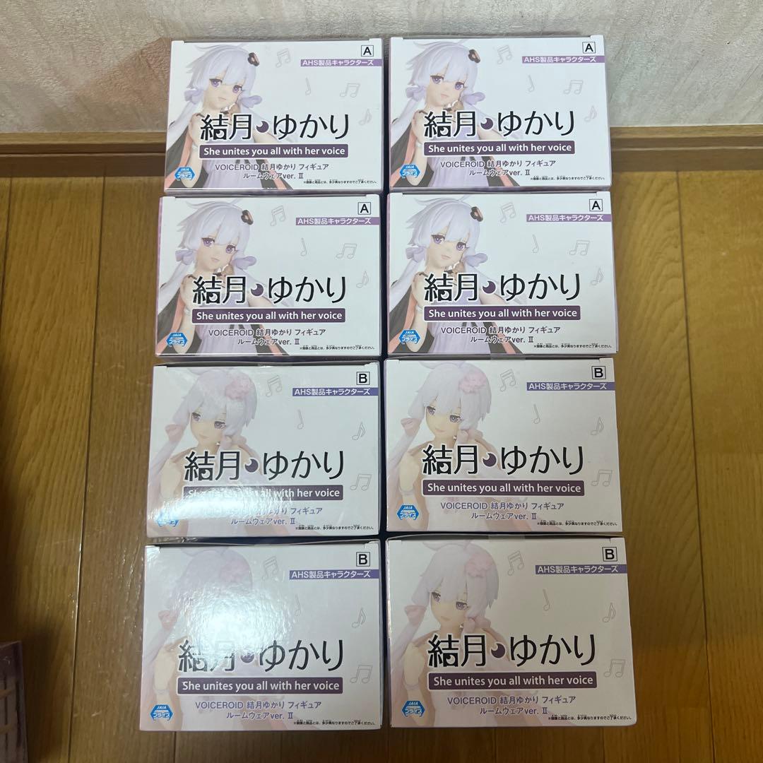 VOICEROID 結月ゆかり フィギュア ルームウェアVer. 8箱セット