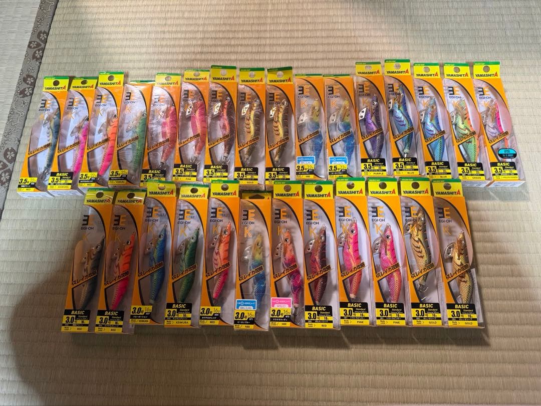 YAMASHITA ヤマシタ　エギ王 DUEL パタパタ　エギ63本セット