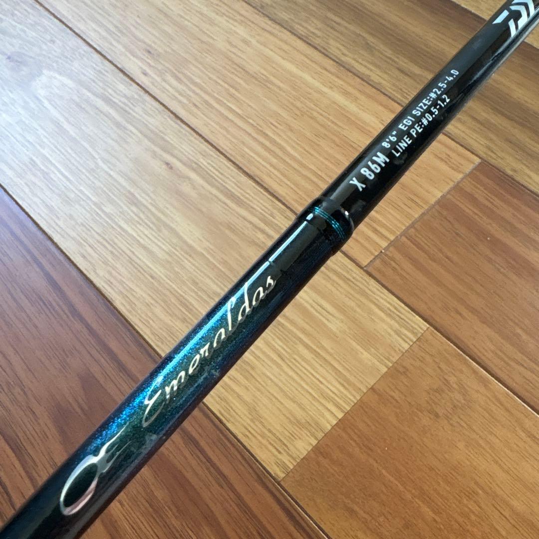 25エメラルダス X 86M エギングロッド ダイワ EMERALDAS