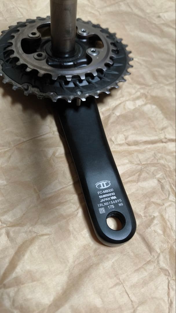 SHIMANO DEORE XT FC-M8000 11S (走行30km未満)