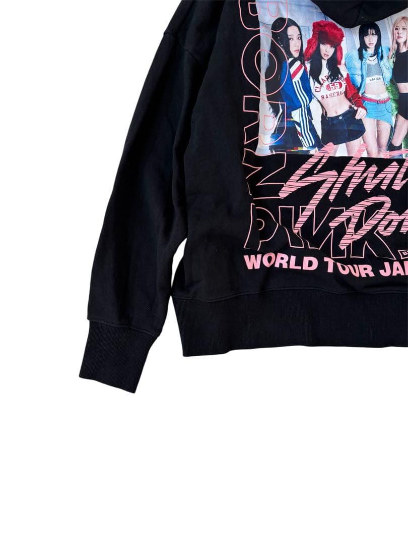 BLACKPINK ワールドツアー日本限定 ブラックピンク スウェットパーカー