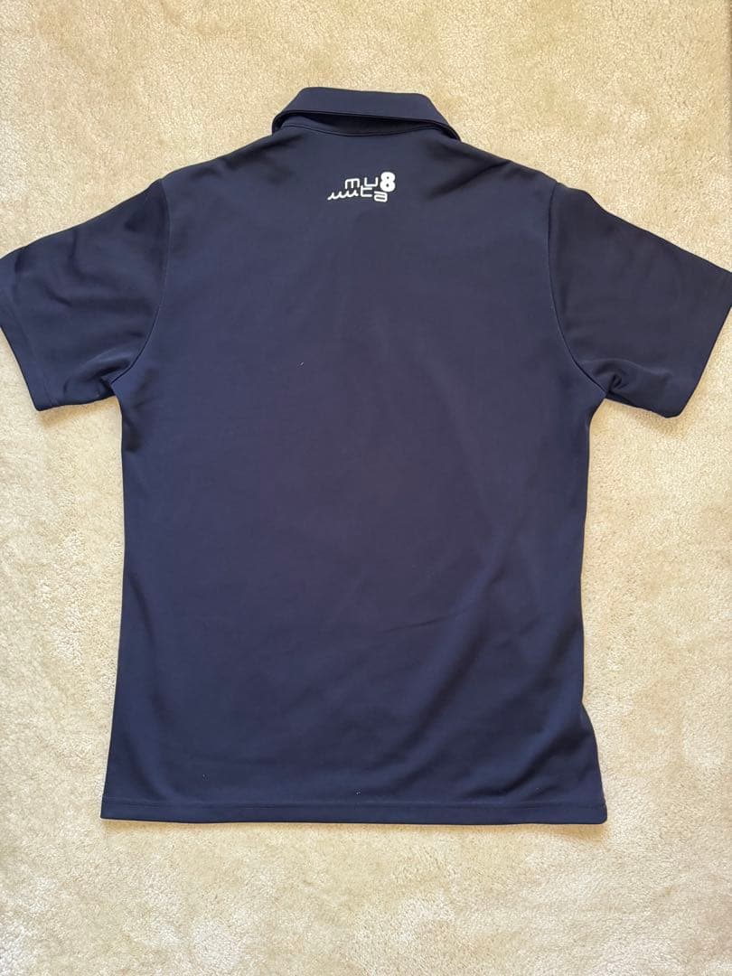 ムータ　muta ゴルフ　ポロシャツ　半袖　ネイビー