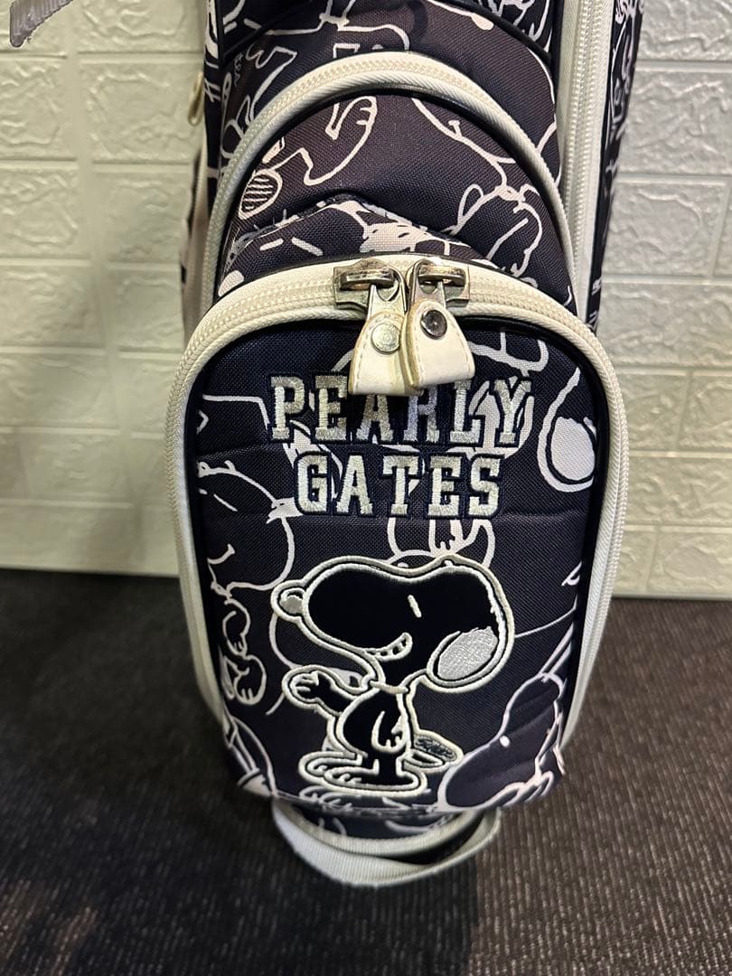 PEARLY GATES スヌーピー コラボ ゴルフバッグ 89 キャディバッグ