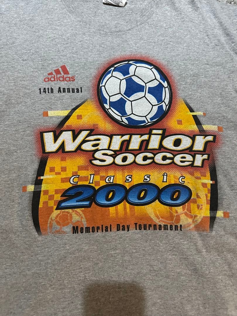 激レア！adidas Warrior Soccer 2000 Tシャツ
