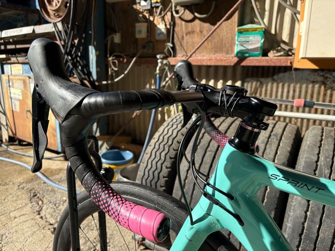 Bianchi SPRINT DISC カーボンホイール付