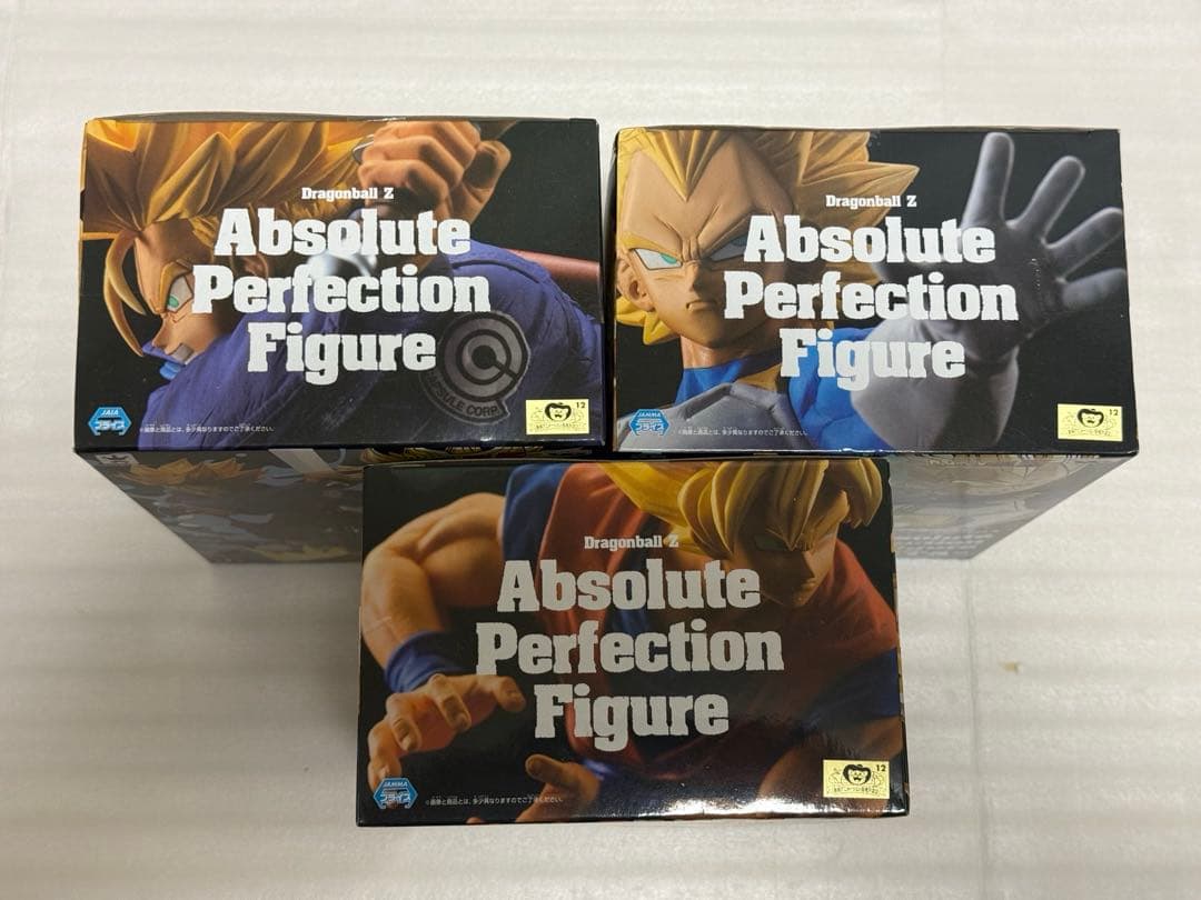 ドラゴンボールZ Absolute Perfection Figure ３体