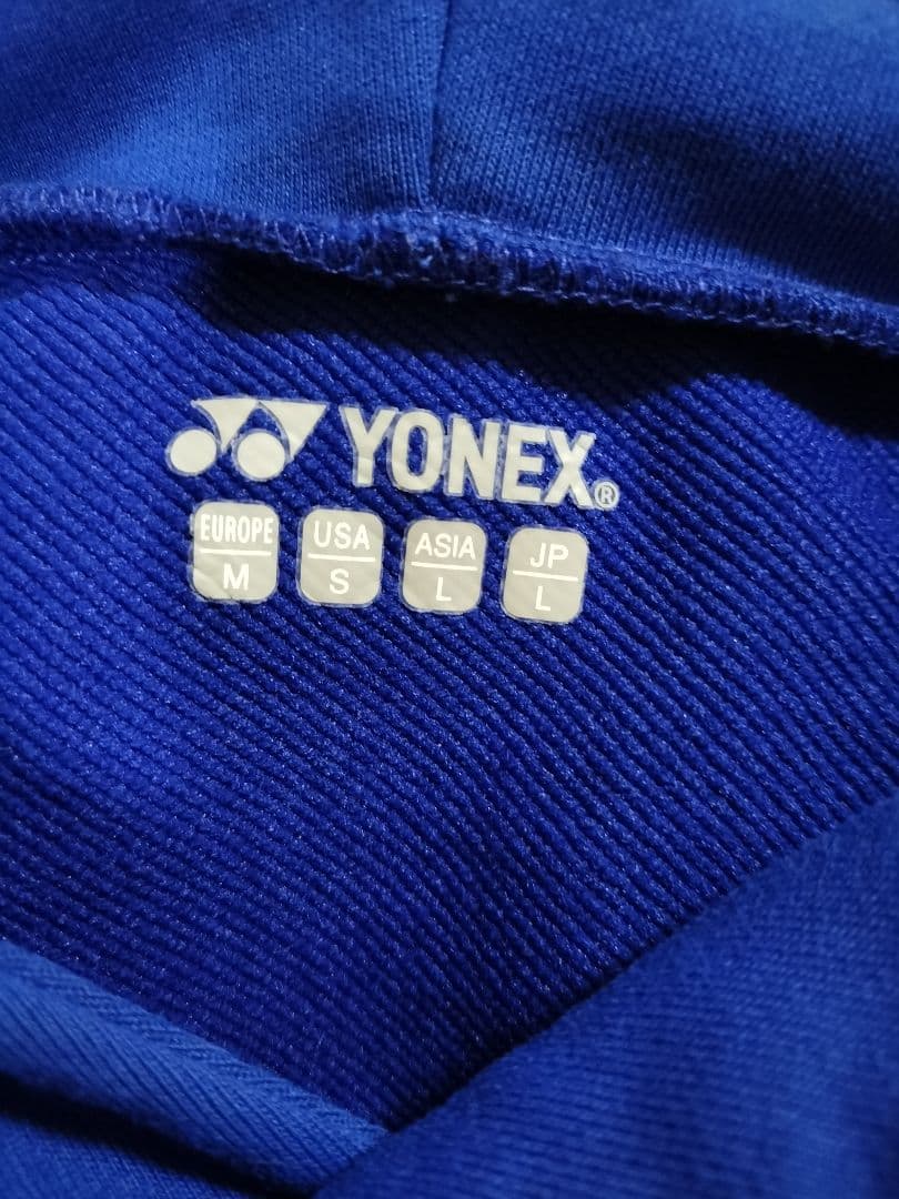 YONEX フード付きパーカー JP L