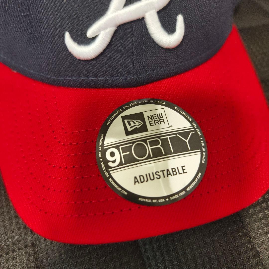 New Era アトランタ・ブレーブス 9FORTY キャップ　フリーサイズ
