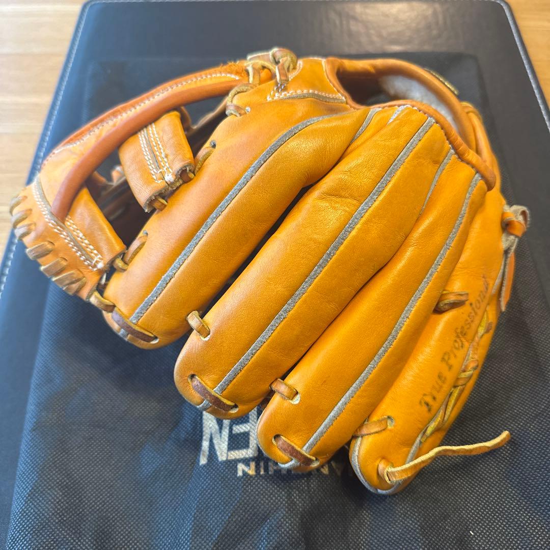 久保田スラッガー 内野手用 硬式グロー KSG-24MS DPオレンジ 即戦力！