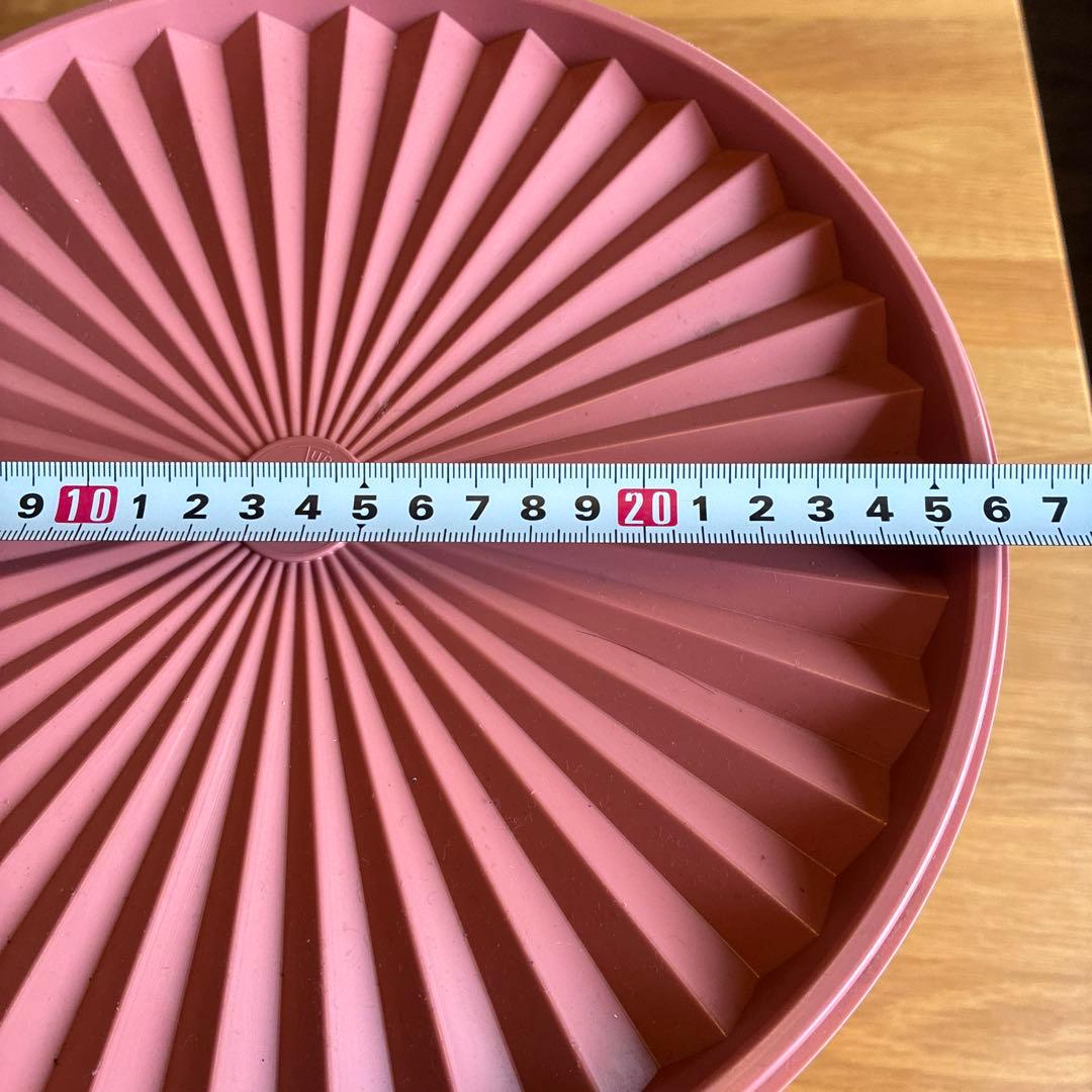 タッパーウェア蓋付き保存容器 2個セット