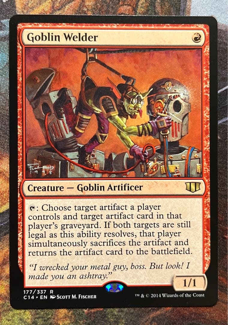 [EN] Goblin Welder / ゴブリンの溶接工 [C14] MTG