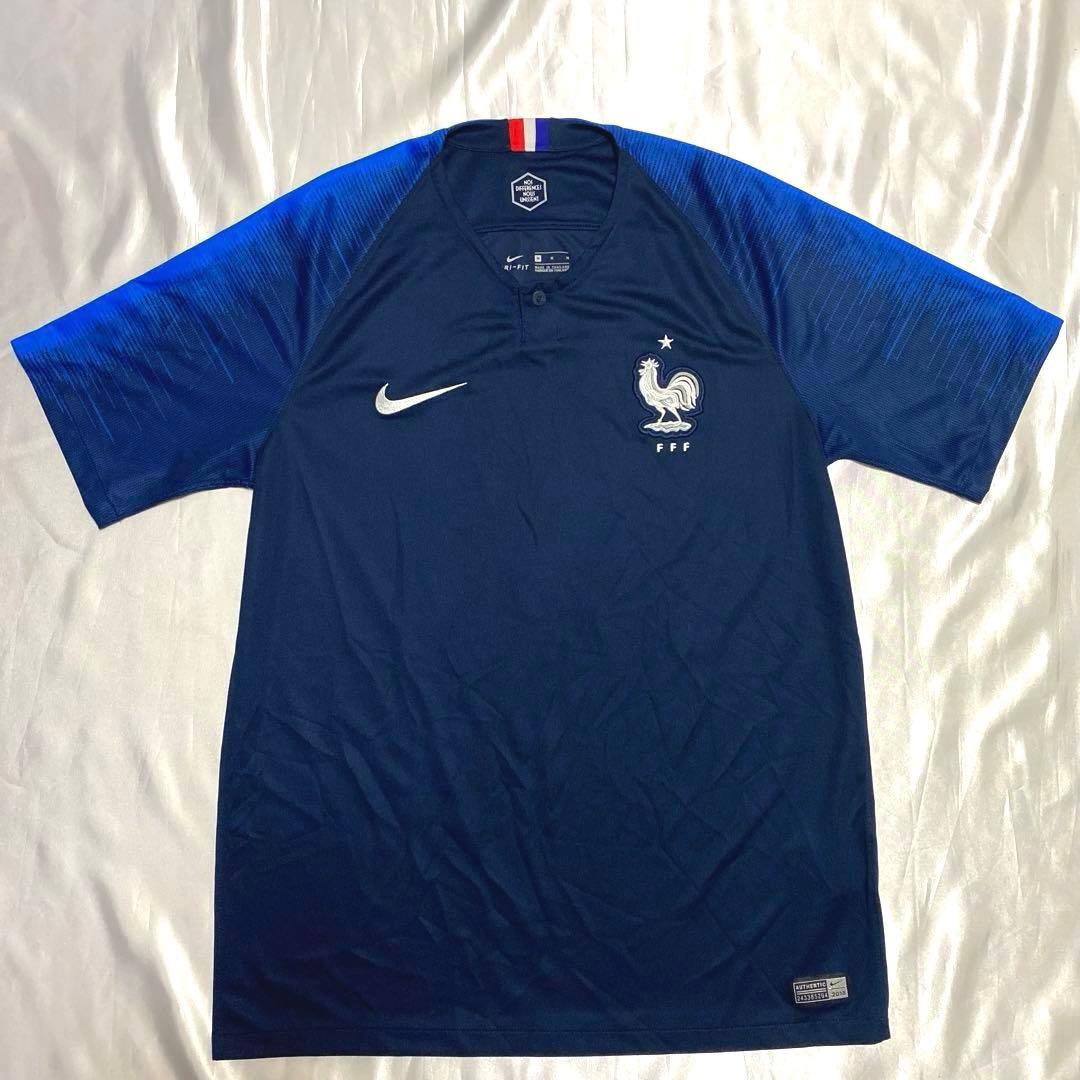 NIKE フランス代表 2018 W杯ロシア大会 優勝 ホーム ユニフォーム M