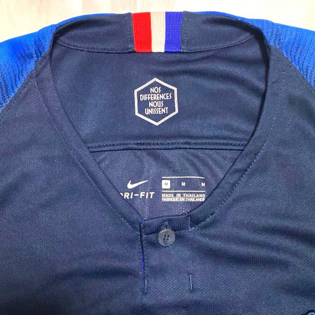 NIKE フランス代表 2018 W杯ロシア大会 優勝 ホーム ユニフォーム M